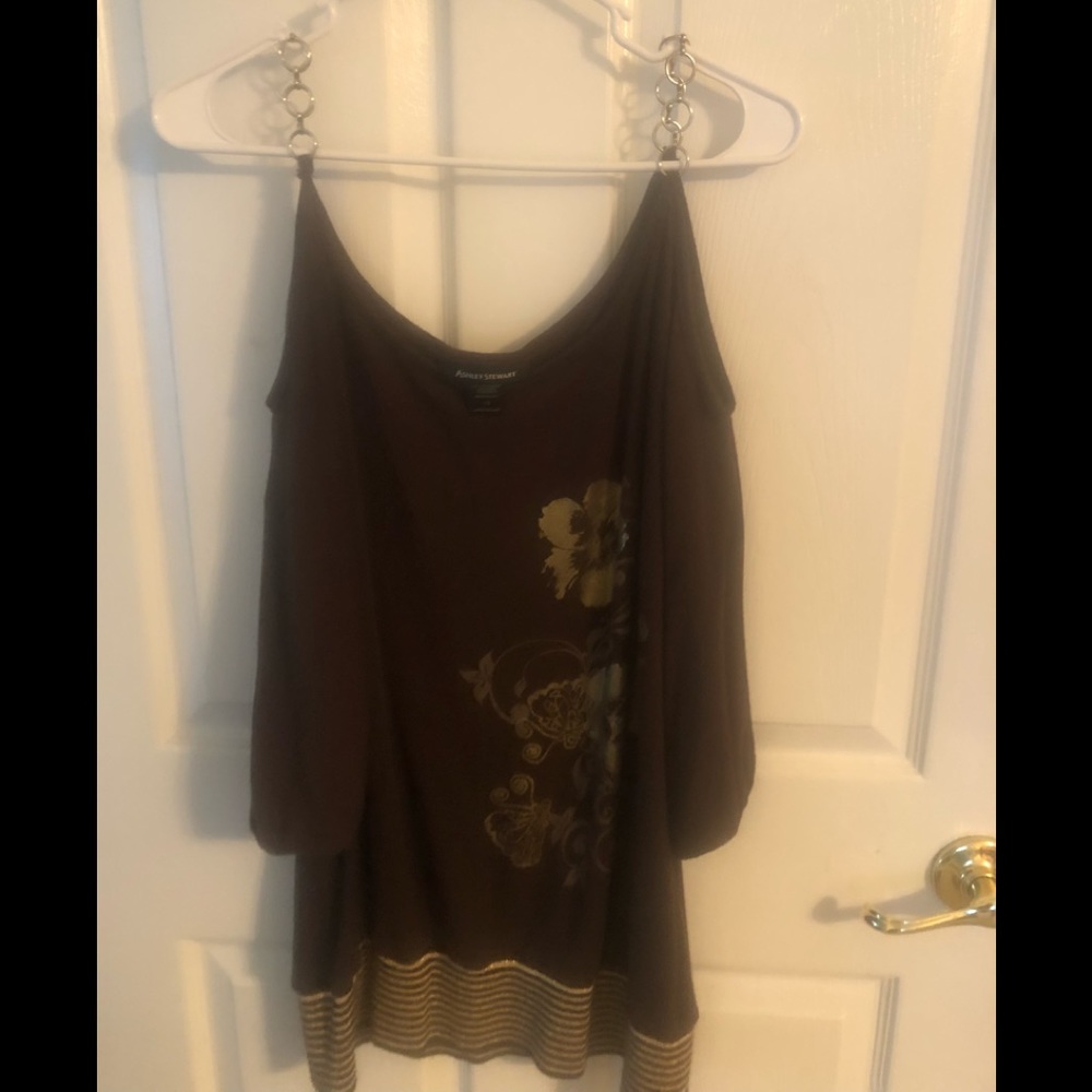 Cold shoulder shirt